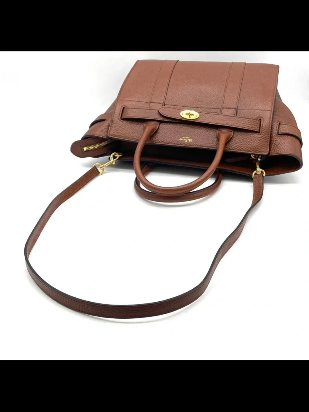 Mulberry Brown Leather Baywater Tote